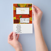 Hershey's Large Bar Wrapper Foliage Blätter Flyer (Handgriff)
