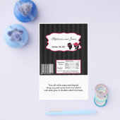 Hershey's Large Bar Wrapper Formal Hats Elegant Flyer (Einzeln)