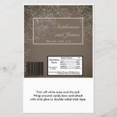 Hershey's Large Bar Wrapper Herbstfloralfall Flyer (Vorne)