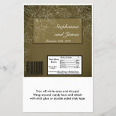 Hershey's Large Bar Wrapper Herbstfloralfall Flyer (Vorne)