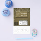 Hershey's Large Bar Wrapper Herbstfloralfall Flyer (Einzeln)