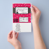 Hershey's Large Bar Wrapper Hot Pink/Black Giraffe Flyer (Handgriff)