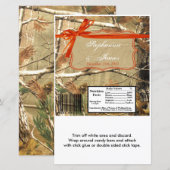 Hershey's Large Bar Wrapper Hunters Camoflouge Cam (Vorne/Hinten)