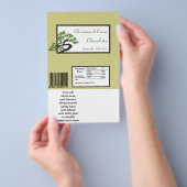 Hershey's Large Bar Wrapper Japanischer Grüner Bon Flyer (Handgriff)