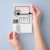 Hershey's Large Bar Wrapper Lady Bug on Dandelion Flyer (Handgriff)