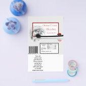 Hershey's Large Bar Wrapper Lady Bug on Dandelion Flyer (Einzeln)