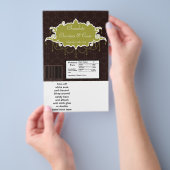 Hershey's Large Bar Wrapper Light/Olive Green Chan Flyer (Handgriff)