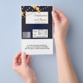 Hershey's Large Bar Wrapper Paper Lanterns auf Blu Flyer (Handgriff)