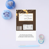 Hershey's Large Bar Wrapper Paper Lanterns on Brow Flyer (Einzeln)