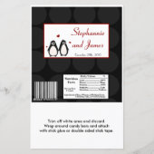 Hershey's Large Bar Wrapper Penguin Liebe Couple (Vorderseite)