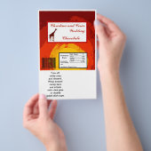 Hershey's Large Bar Wrapper Red Sunset in Afrika Flyer (Handgriff)