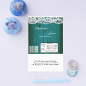 Hershey's Large Bar Wrapper verzweifeltes Aquamari Flyer (Einzeln)