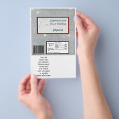 Hershey's Large Bar Wrapper White Tree Flyer (Handgriff)