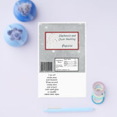 Hershey's Large Bar Wrapper White Tree Flyer (Einzeln)