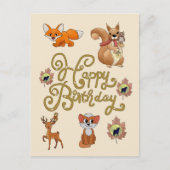 Herstbild Geburtstag Postkarte (Vorderseite)