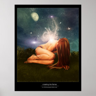 Herstellen der Feen Poster