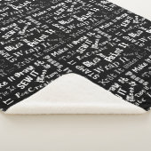 Hersteller-Handwerks-Typografie-Druck Sherpadecke (3/4)