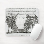 Herstellung der Führung, Seite von einer Mousepad (Mit Mouse)