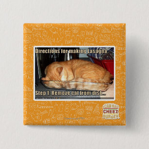Herstellung der Lasagne Button