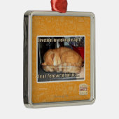 Herstellung der Lasagne Silbernes Ornament (Rechts)