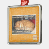 Herstellung der Lasagne Silbernes Ornament (Links)