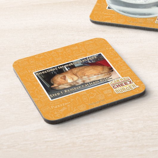 Herstellung der Lasagne Untersetzer (Linke Seite)