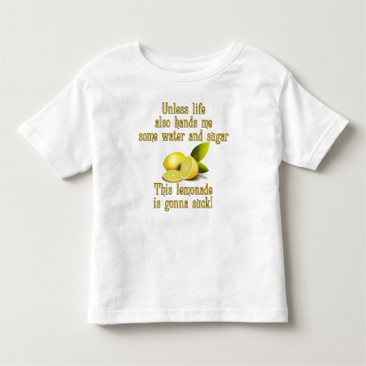 Herstellung der Limonade Kleinkind T-shirt (Vorderseite)
