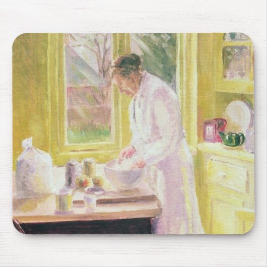 Herstellung des Apfelkuchens Mousepad (Vorne)