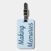 Herstellung des Erinnerungens-Gepäck-Umbaus Gepäckanhänger (Vorderseite vertikal)