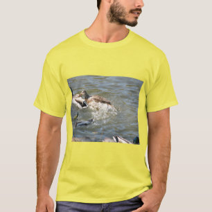 Herstellung eines Spritzens T-Shirt