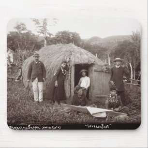 Herstellung Tappa, ein gebürtiger Stoff, c.1875 Mousepad