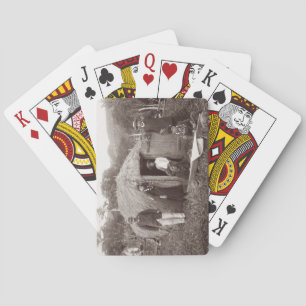 Herstellung Tappa, ein gebürtiger Stoff, c.1875 Spielkarten