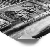 Herstellung und Bazaar, Kalkutta-Haus Poster (Ecke)