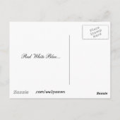 Herstellung und Zurückweisung von Grundrechten Postkarte (Rückseite)