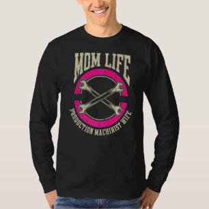 Herstellung von CNC-Mama Muttermaschinen T-Shirt