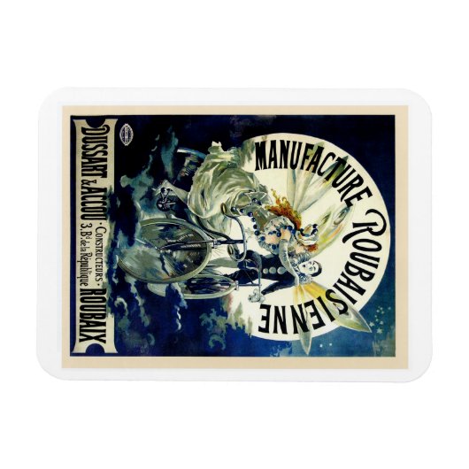 Herstellung von Fahrrädern Roubaisienne Magnet (Horizontal)