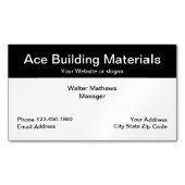 Herstellung von Gebäude Magnetische Visitenkarte (Vorderseite)