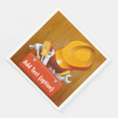 Herstellung von HartHat und Tool Box Papier Napkin Serviette (Ecke)