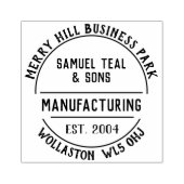 Herstellung von Kautschuk-Briefmarke Gummistempel (Prägung)