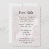 Herstellung von Rose-Ketten Einladung (Vorderseite)