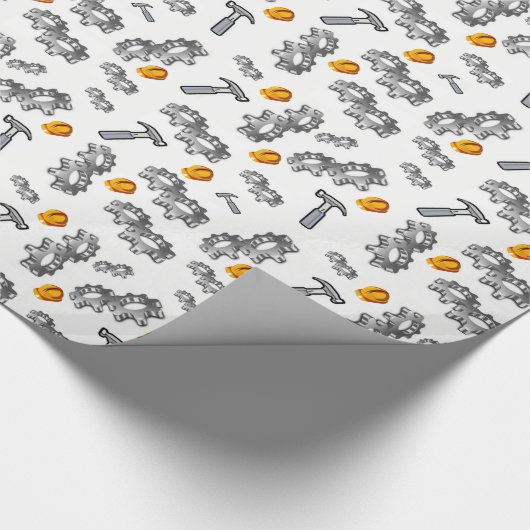 Herstellung von Schleifpapier Geschenkpapier (Ecke)