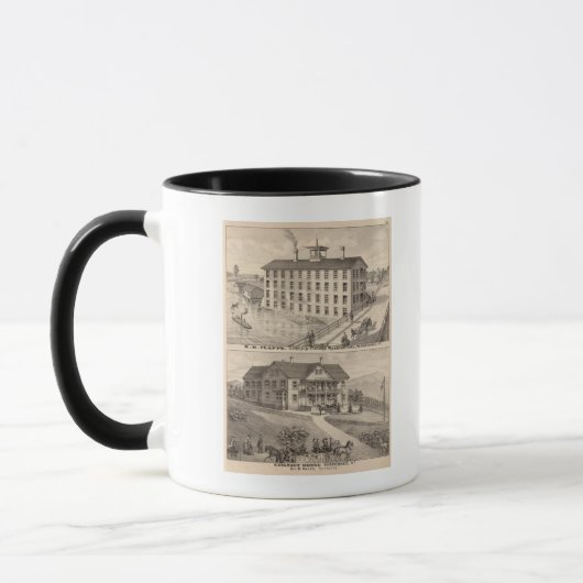 Herstellung von Vorhangelementen Tasse (Links)