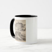 Herstellung von Vorhangelementen Tasse (Vorderseite Links)