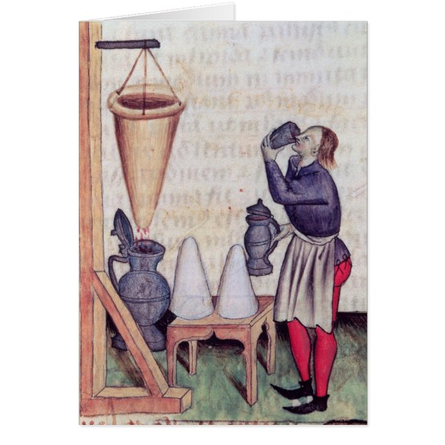 Herstellung Zuckersirup, von 'Tractatus de Herbis' (Vorne)