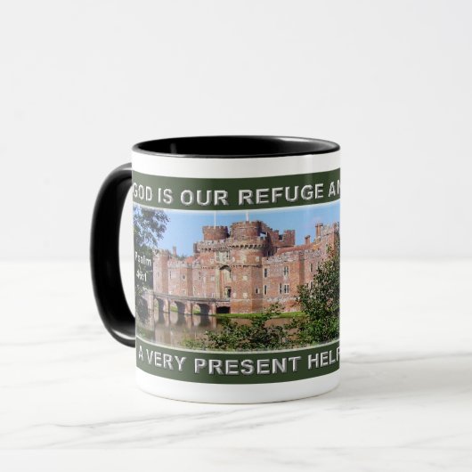 HERSTMONCEUX SCHLOSS-   Tasse (Vorderseite Links)