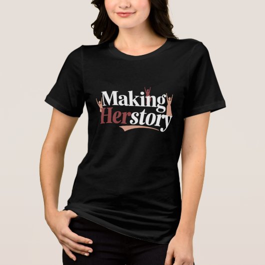 Herstory Tri-Blend Shirt (Vorderseite)