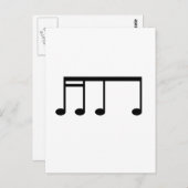 Hertas Postkarte (Vorne/Hinten)