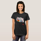 Herten Girl Herten Boarding Pass Herten T-Shirt (Vorne ganz)