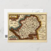 Hertfordshire Landkreis England Alte antike Karte (Vorne/Hinten)