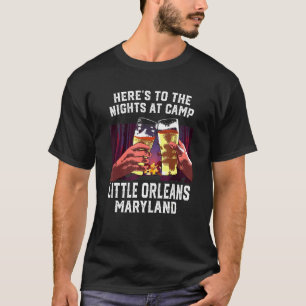 Herts zu den Nächten im Camp Little Orleans Campin T-Shirt
